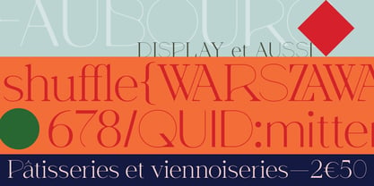 Faubourg Font Poster 14