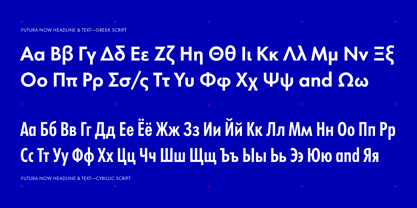 Futura Now Font Poster 11