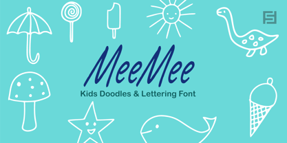 Mee Mee Kids Font Poster 1