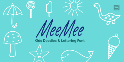 Mee Mee Kids Font, Webfont & Desktop