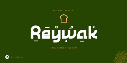 Reywak Font Poster 1