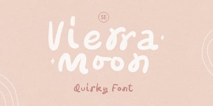 Vierra Moon Font Poster 1