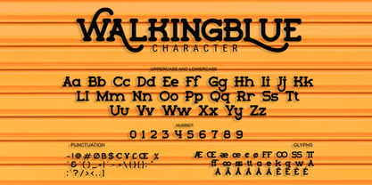 Walkingblue Font Poster 4