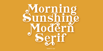 Morning Sunshine Font Poster 5