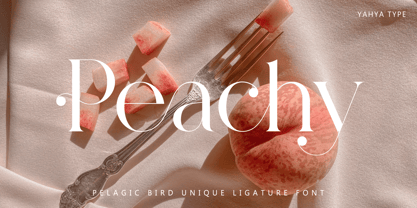 Pelagic Bird Font Poster 3