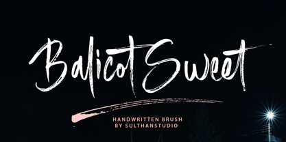 Balicot Sweet Fuente Póster 1