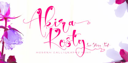 Akira Rosty Font Poster 11
