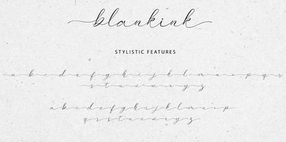 Blackink Font Poster 9