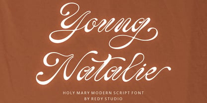 Holy Mary Font Poster 9