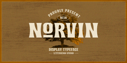 Norvin Font Poster 1