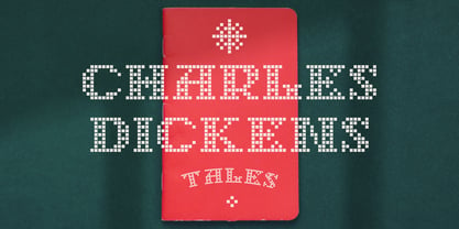 Lockdown Christmas Font Poster 11