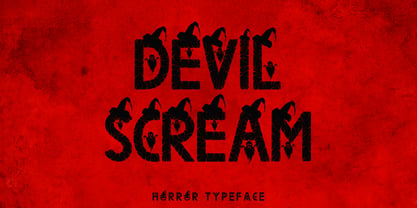 Devil Scream Fuente Póster 1