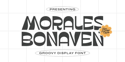 Morales Bonaven Font Poster 1