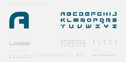 MBF Docarium Font Poster 4