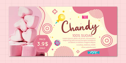 Mittan Candy Font Poster 8