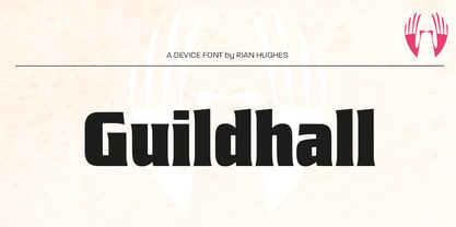 Guildhall Font Poster 5