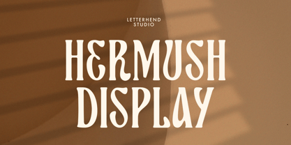 Hermush Font Poster 1