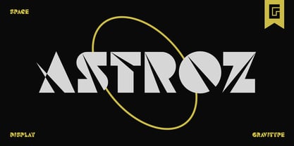 Astroz Font Poster 1