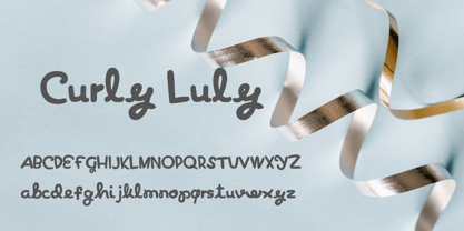 Curly Luly Font Poster 1