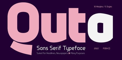 Quta Font Poster 1