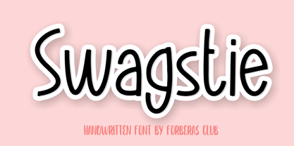 Swagstie Font Poster 1