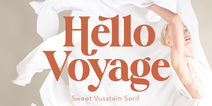 Sweet Vusstain Font Poster 2