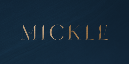 Mickle Font Poster 1