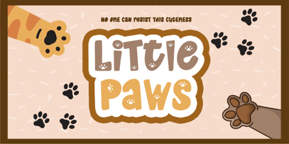 Little Paws Font Poster 1