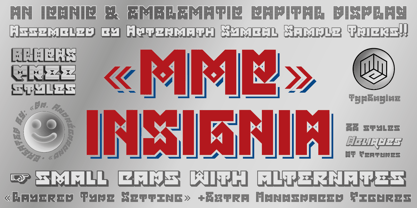 MMC Insignia Font Poster 1