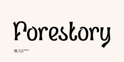 Forestory Font Poster 1