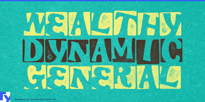 Stampoo Font Poster 4