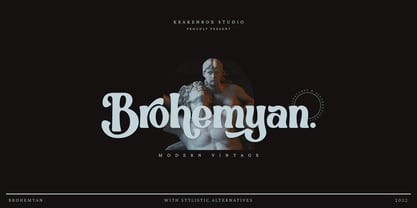 Brohemyan Font Poster 1