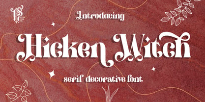 Hickenwitch Font Poster 1