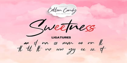 Cotton Candy Font Poster 8
