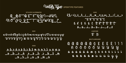 Vector Type Font Poster 9