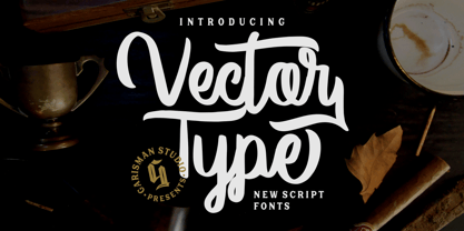 Vector Type Font Poster 1