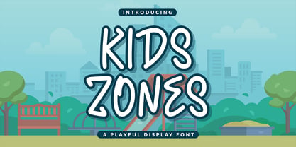 Kidszones Font Poster 1