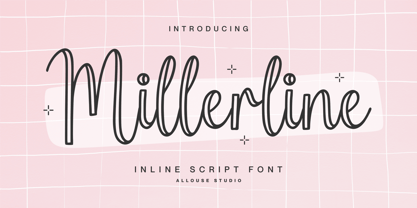 Millerline Font Poster 1