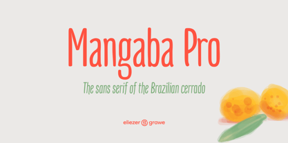 Mangaba Pro Font Poster 1