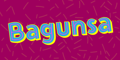 Bagunsa Font Poster 1