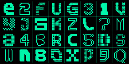 MultiType Gamer Font Poster 15