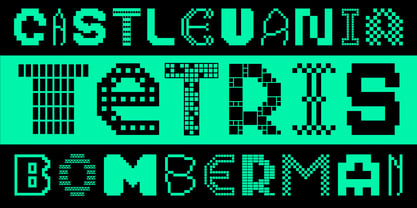 MultiType Gamer Font Poster 10