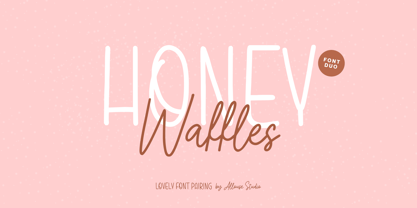Honey Waffles Fuente Póster 1