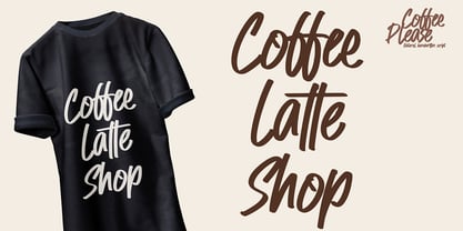 Coffee Please Font Poster 4
