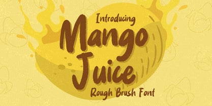 Mango Juice Fuente Póster 1