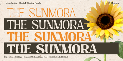 The Sunmora Font Poster 6