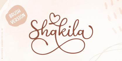 Shakila Font Poster 15