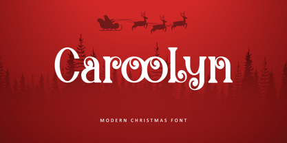 Caroolyn Font Poster 1