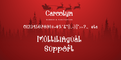 Caroolyn Font Poster 7