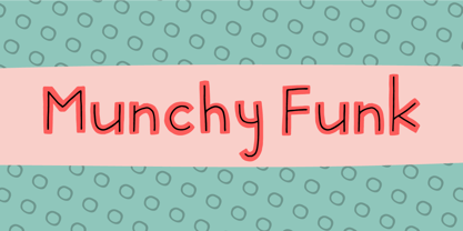 Munchy Funk Font Poster 1